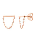 14k rose gold earrings