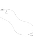 white gold necklace