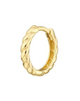 14k solid gold hoop earrings