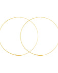 14k gold hoop earrings