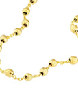 gold bead bracelet