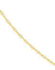 14k gold rope necklace