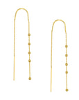 14k solid gold earrings