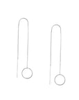 14k white gold earrings