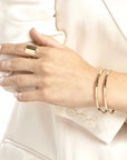 14k gold bangle bracelet