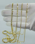 box link chain gold