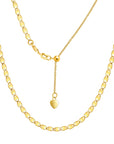 gold adjustable chain