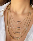 box link gold chain
