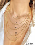 real 10k gold chain