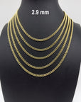 gold curb chain