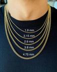 Mens 14K Gold Chains