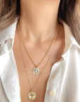 cross medallion