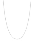 white gold adjustable chain