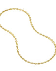 gold puffed mariner chain