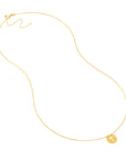 14k solid gold cross
