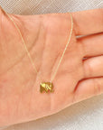 gold elephant pendant - Jewelheartcalifornia