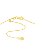 14k gold bar necklace