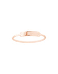 Real 14K Solid Gold Bar Ring
