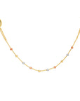 14k gold rosary necklace