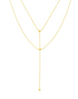 gold beaded choker necklace