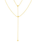 gold beaded chain