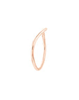 Solid 14K Real Gold Chevron Ring