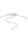 gold and diamond station necklace
