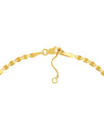 Real 14K Solid Gold Valentino Chain Anklet