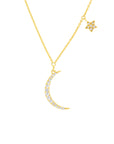 crescent moon necklace