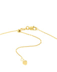 14k gold cross choker