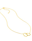 hexagon necklace