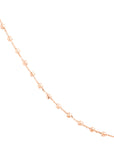 Real 14K Solid Gold Bead Chain Necklace