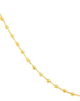 gold bead necklace