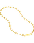 gold chain choker