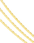 gold layered necklace set