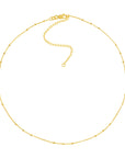 14k gold choker