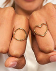 14K Solid Gold Open Circle Ring, Large Gold Ring, Geometric Ring, Statement Ring, Unique Gold Ring, Yellow Gold Ring, Minimalist Ring, Dainty Gold Ring, Fashion Gold Ring, Modern Ring, Trendy Gold Ring, 14K Gold Ring For Women, Real Gold Ring, Solid Gold Ring , Delicate Ring, Gold Pinky Ring, Thin Gold Ring, Simple Gold Ring, Circle Of Life Ring, Gold Karma Ring, Gold Circle Ring
