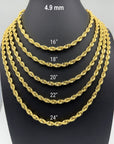 diamond cut gold chain