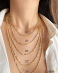 10k gold chain 20 inch