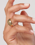 14K Solid Gold Dome Ring, Statement Ring, Chunky Gold Ring, Wide Band Ring, Cigar Band Ring, Thick Gold Ring, Large Ring, 14K Gold Ring For Women, Gold Pinky Ring, Solid Gold Ring, Real Gold Ring, Bold Gold Ring, Yellow Gold Ring, Minimalist Ring