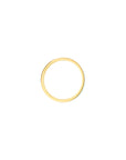 Real 14K Solid Gold Enamel Band Ring