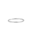 Real 14K Solid Gold Flush Diamond Band Ring
