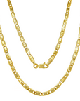 14K Real Gold Valentino Chain Necklace