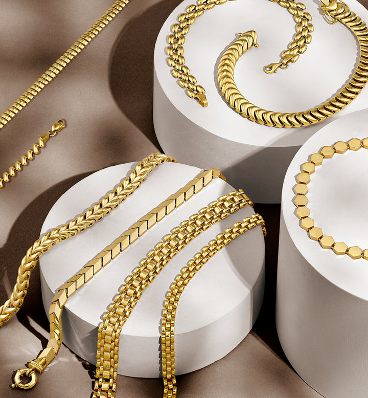 Gold Jewelry storage ideas