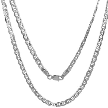 14K Gold Mariner Link Chain