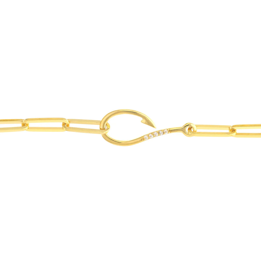 14k gold diamond bracelet