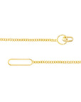 14k gold cuban chain bracelet