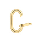 gold oval clasp