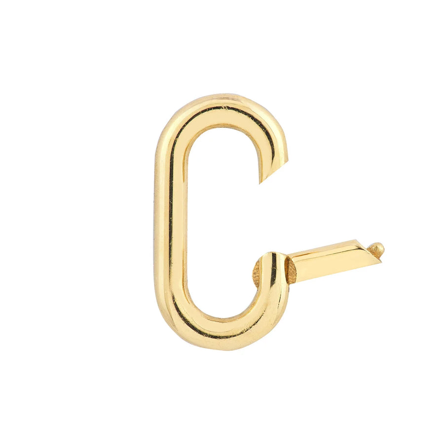 gold oval clasp