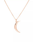 half moon necklace